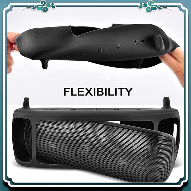 Anker Speaker Soundcore Motion+ - حافظة من السيليكون سهلة الاستخدام لـ