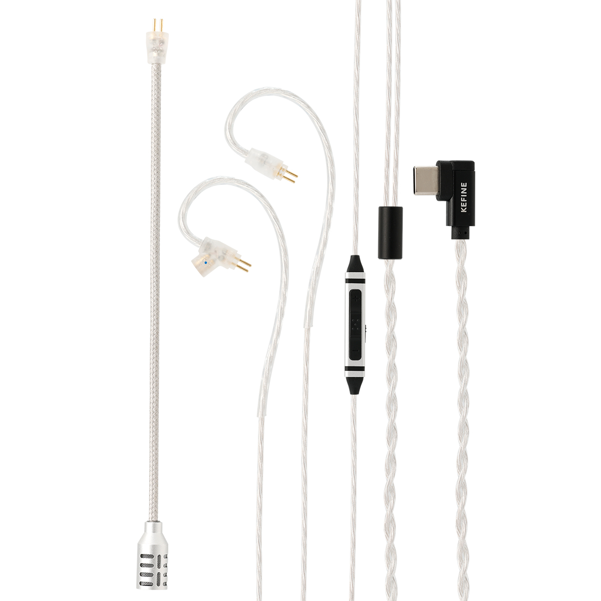 Usb C Earphone - كابل ألعاب كيفين لسماعات الأذن السلكية