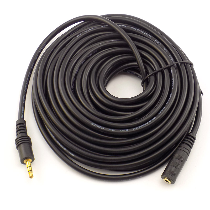 1.5/3/5/10 متر 3.5 مللي متر ست - مراجعة Cable Extension 3.5 وسعره