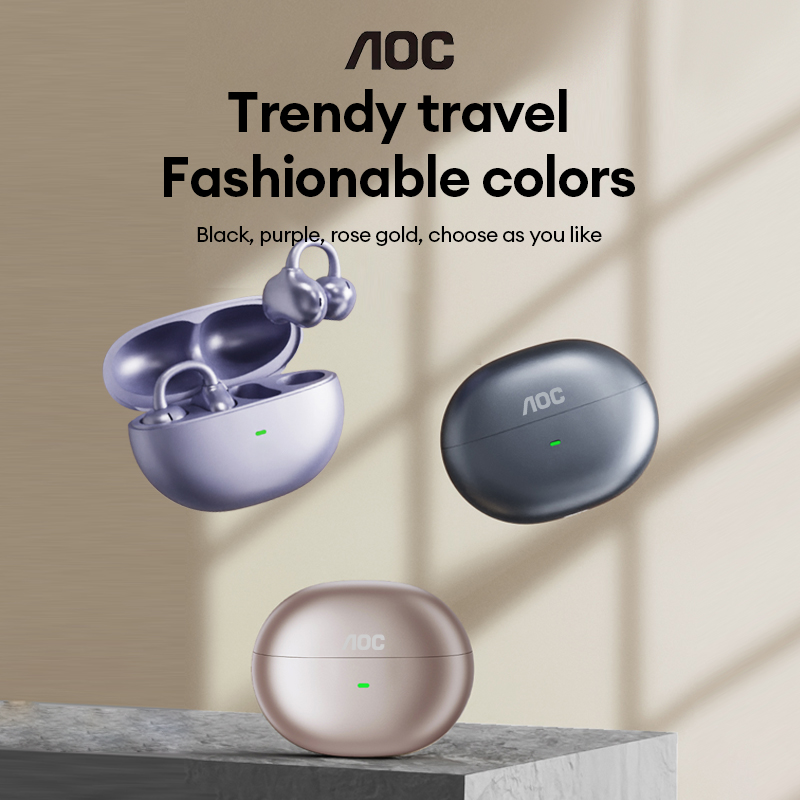 سماعات أذن لاسلكية AOC ACD2544 - مراجعة Earbuds Charging Case وسعره