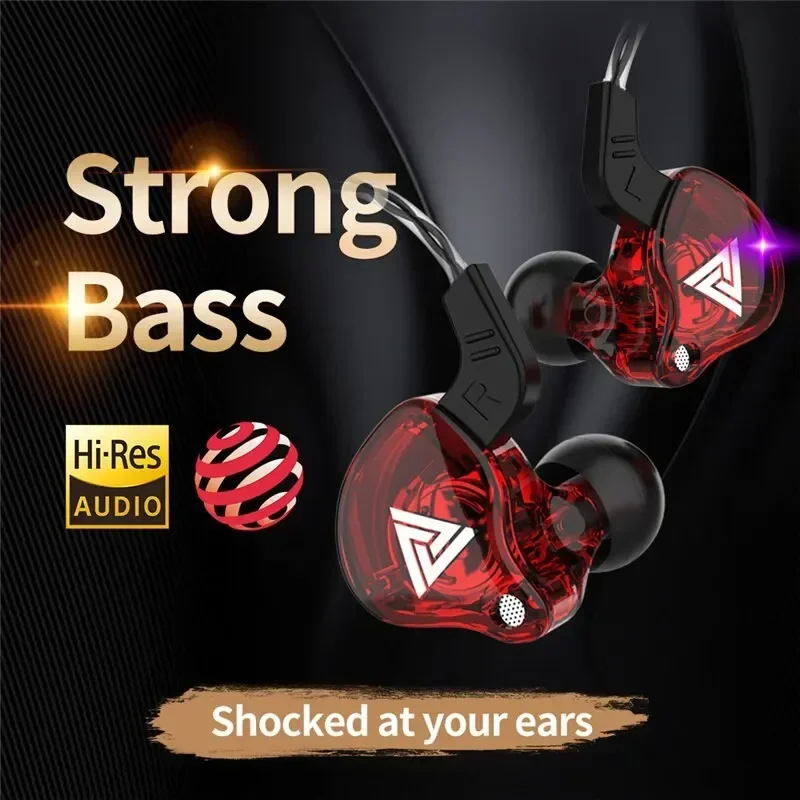 الأصلي QKZ AK6 النحاس سائق HiF - مراجعة Audiophile Headphone Wired وسعره