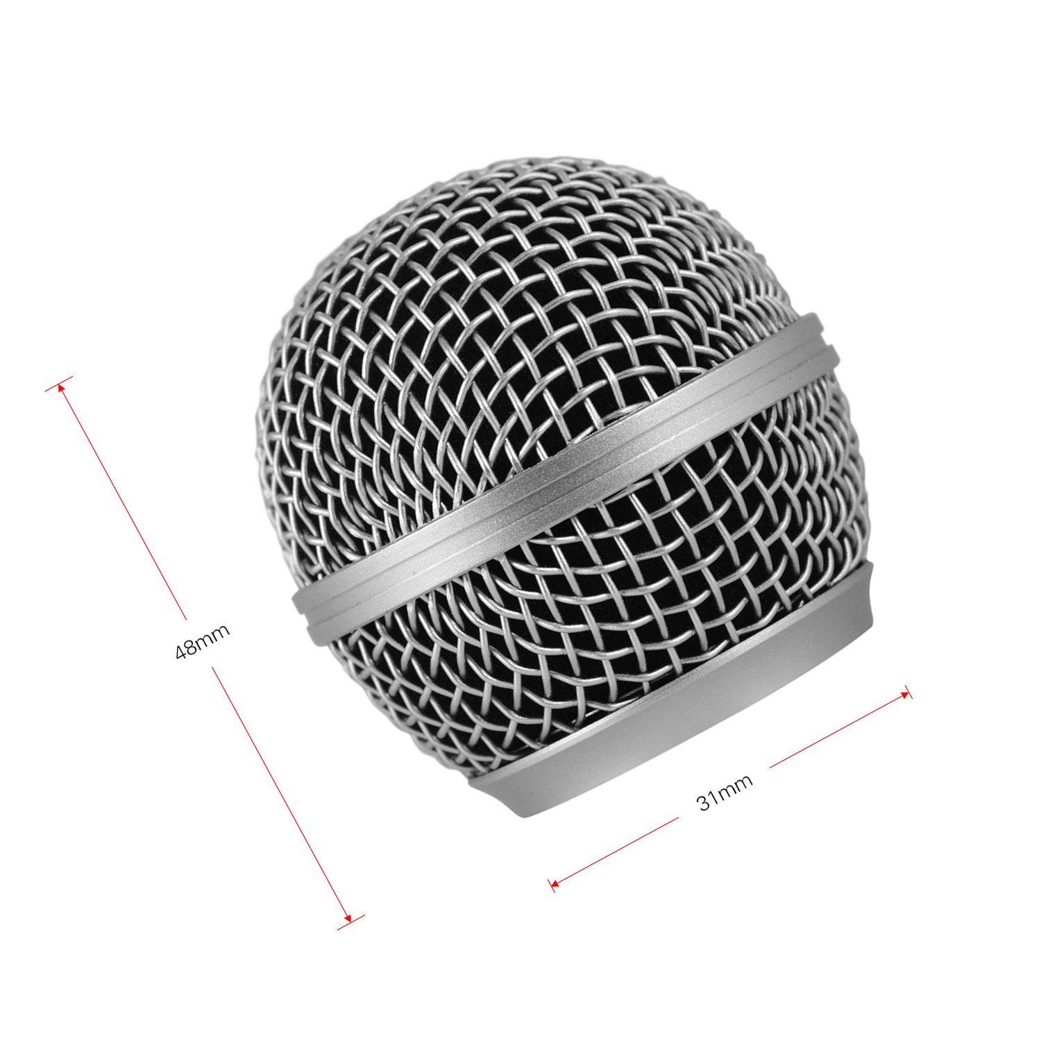 شبكة ميكروفون بديلة متوافقة مع - مراجعة Shure Mic Sm58 وسعره
