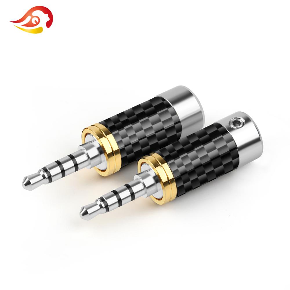 QYFANG 3.5 مللي متر 4 القطب مت - مراجعة Audiophile Headphone Wired وسعره