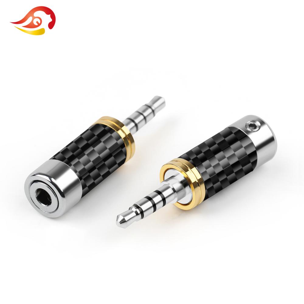 QYFANG 3.5 مللي متر 4 القطب مت - مراجعة Audiophile Headphone Wired وسعره