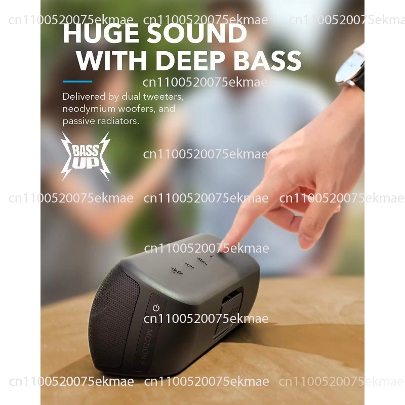 مكبر صوت بلاستيكي ساوندكور أنك - مراجعة Anker Speaker Soundcore Motion+ وسعره